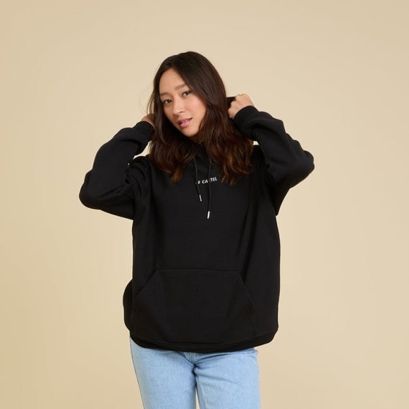 Le Cartel Black Hoodie Size Medium - Picture 1 of 5